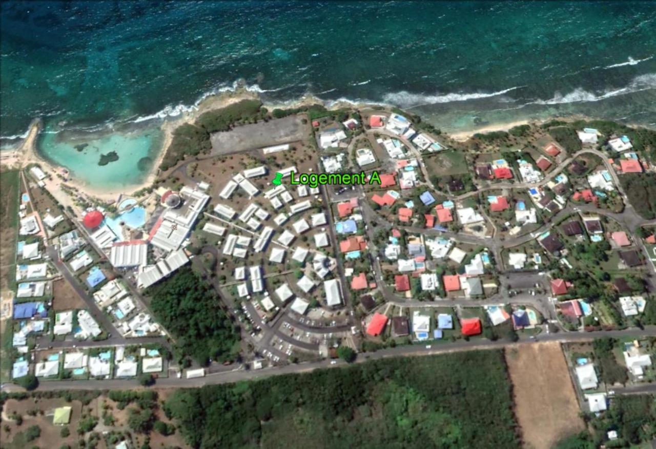 Romantique Et Bel Appartement En Bord De La Mer, Piscine Surveillee Et Belle Plage A 50M Saint-Francois  Εξωτερικό φωτογραφία